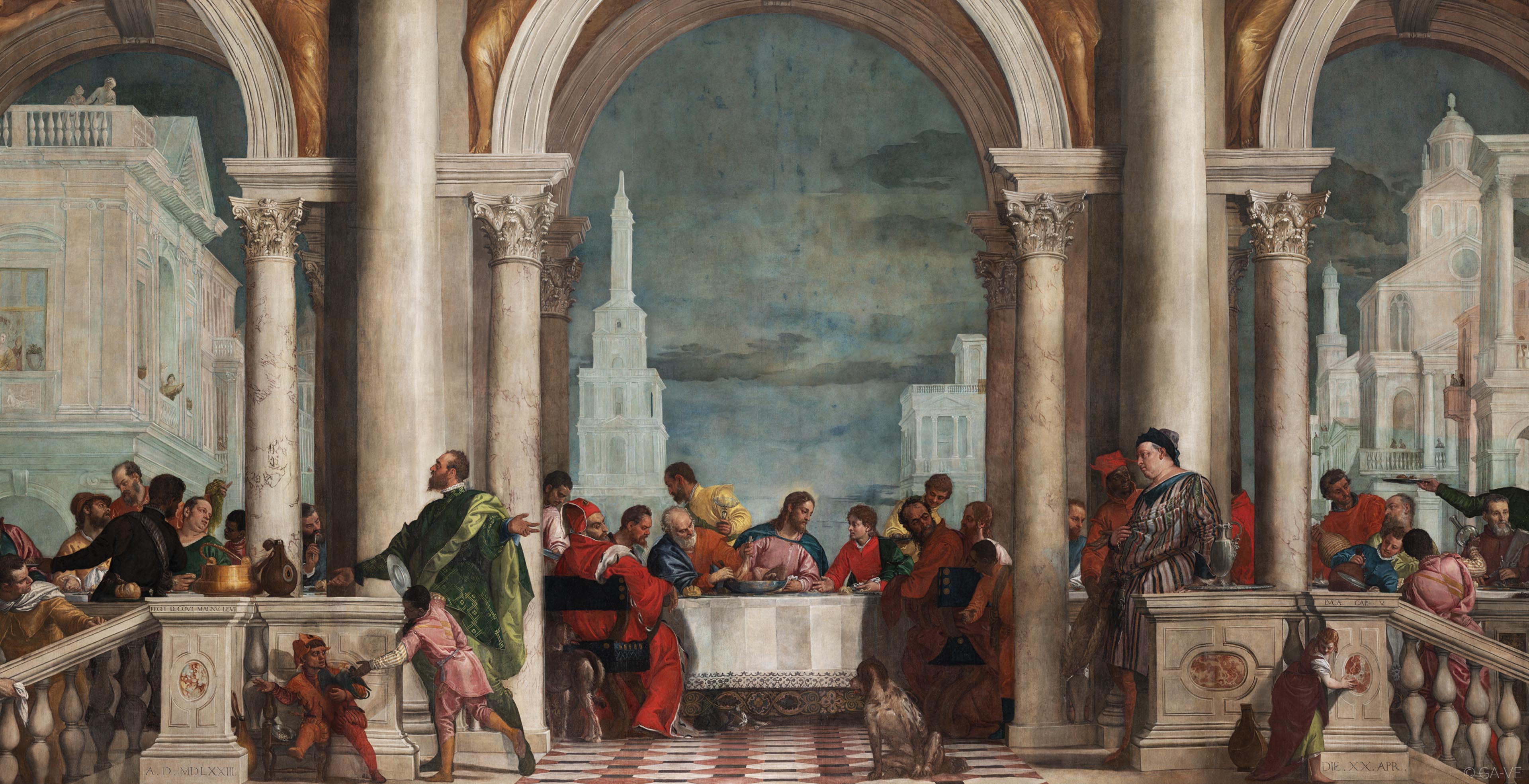 Convinto in casa di Levi